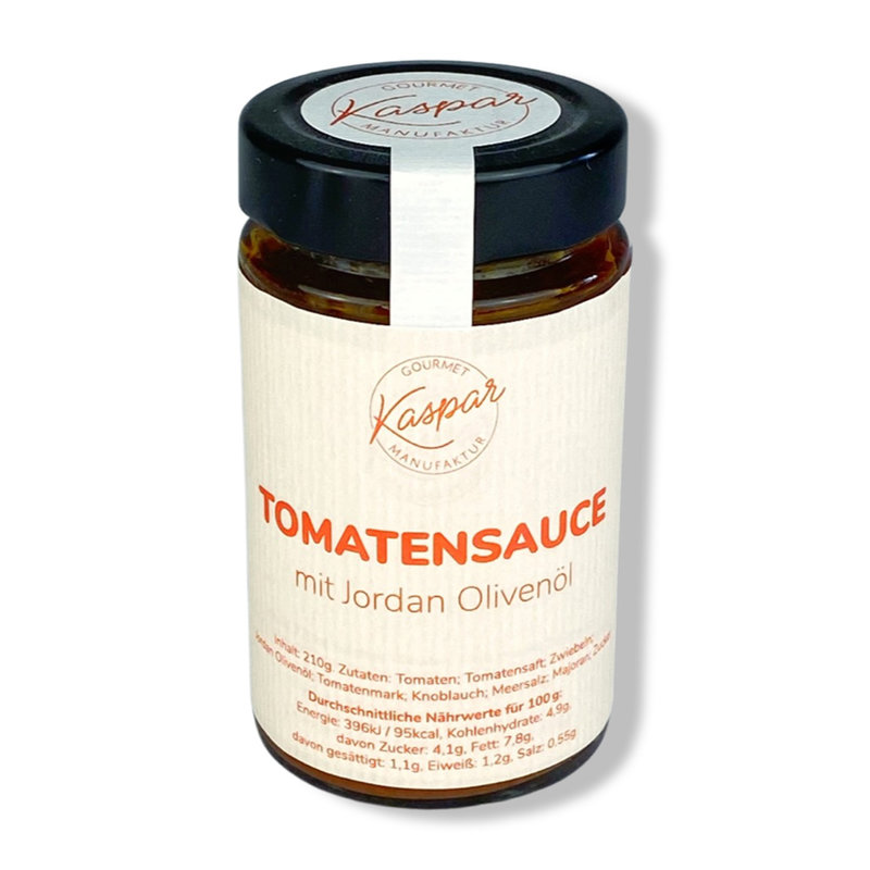 Tomatensoße mit Jordan Olivenöl