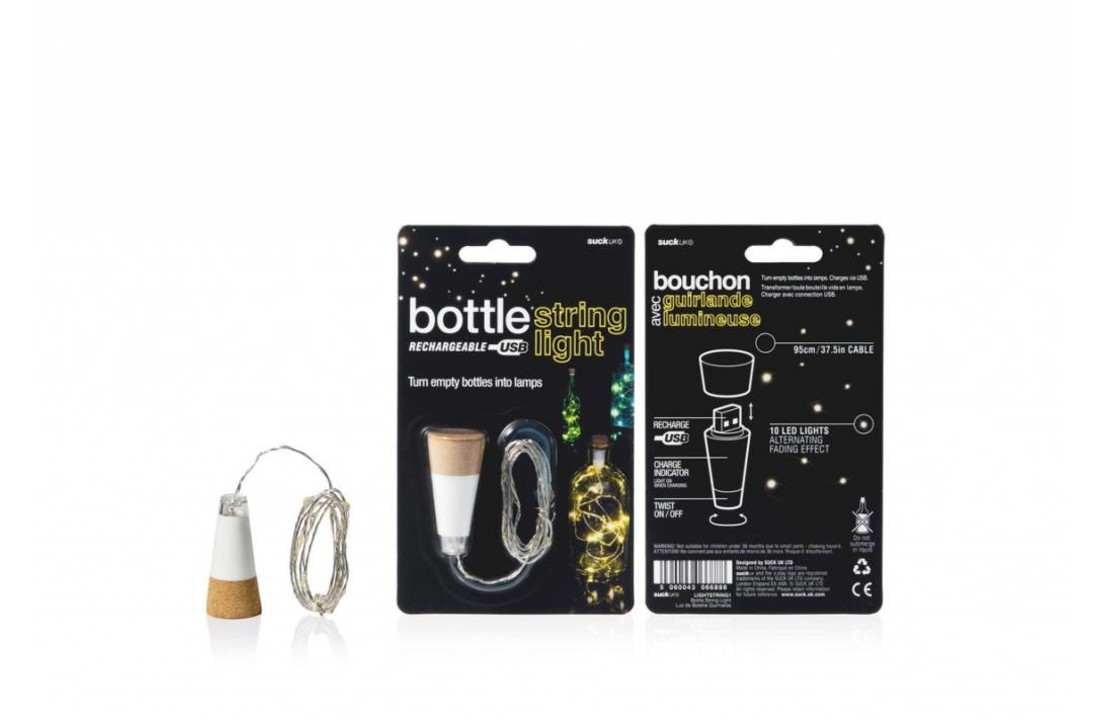 Oplaadbare Bottle String Light
