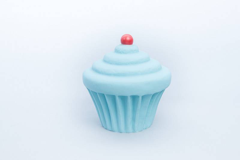 Cupcake lamp Pastelblauw
