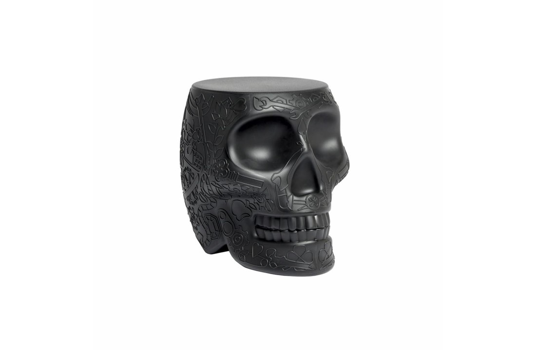 Mexico Kruk / Bijzettafel Zwart