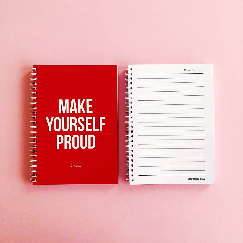Notebook A5 Make Yourself Proud