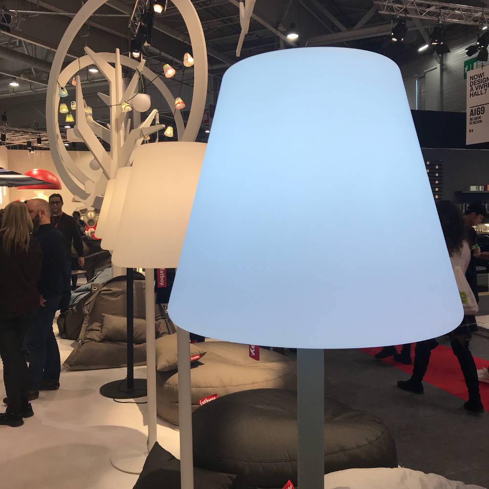 Edison the Giant Lamp - gris clair