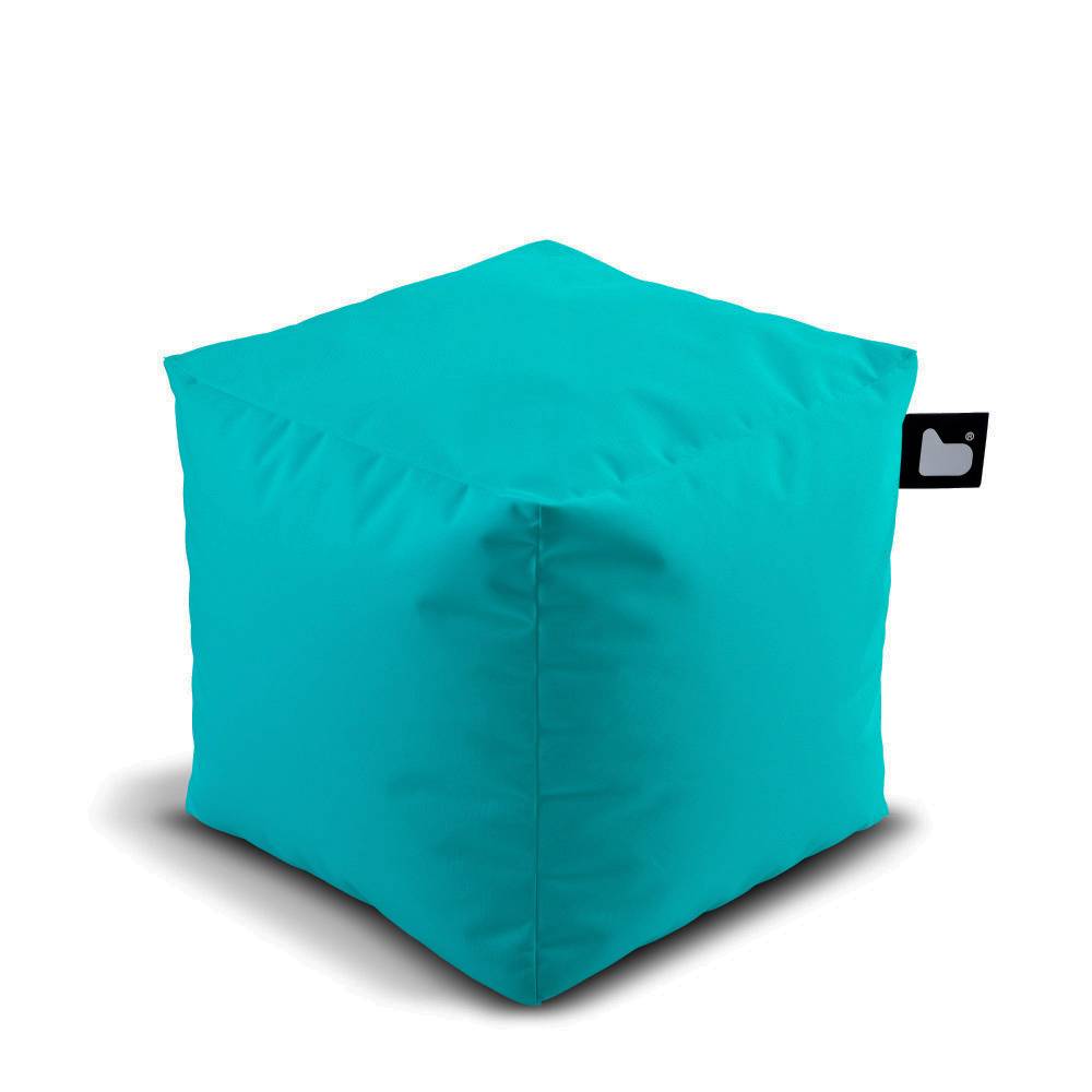 Poef B-box Outdoor Aquablauw