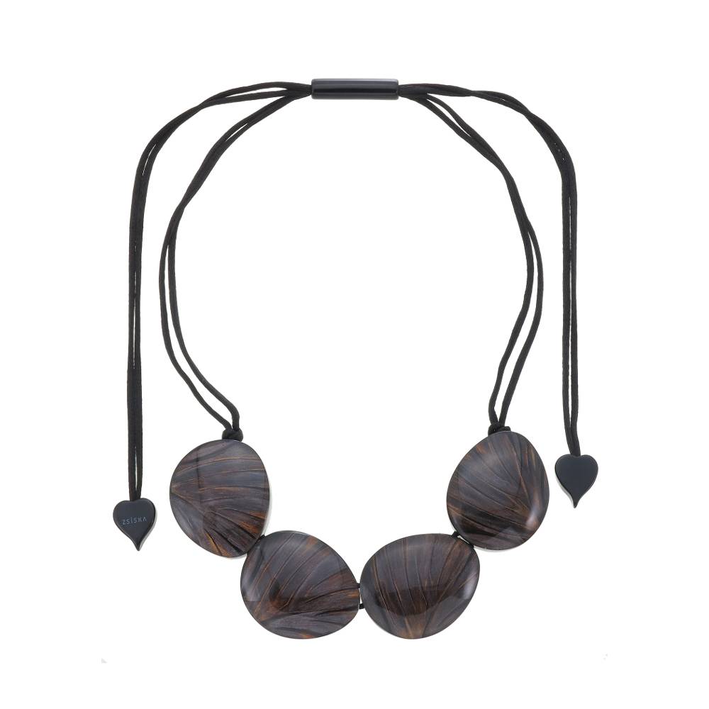 Collier brun rouille | Eden