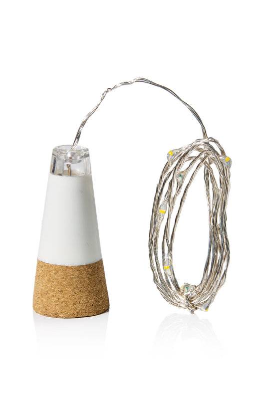 Oplaadbare Bottle String Light - multicolor