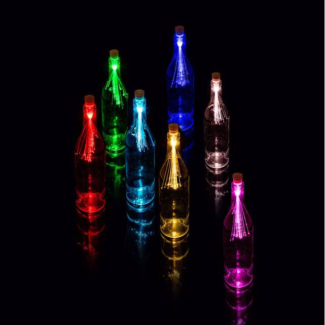 Bouchon Lumineux Fibre Optic - multicolor