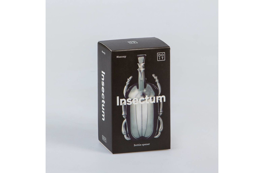 Flesopener Insectum Zilver