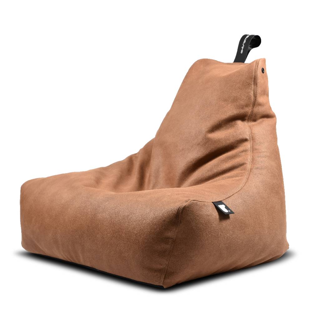 Zitzak B-bag Mighty-b Indoor Lederlook Tan