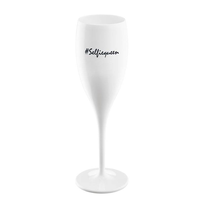 Flûte à champagne: #selfiequeen | 100 ml