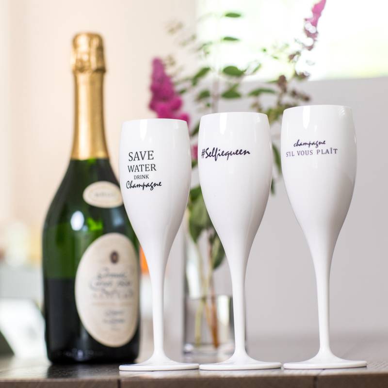 Flûte à champagne: #selfiequeen | 100 ml
