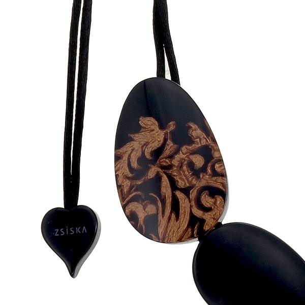 Collier Q5 Noir | Brocade