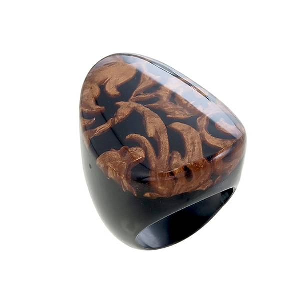 Bague noir | Brocade