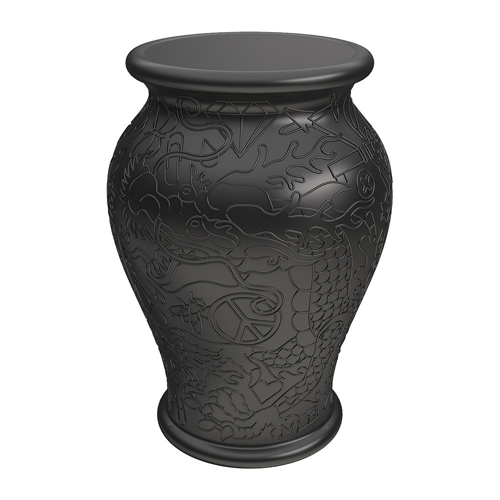 Ming table d'appoint Noir