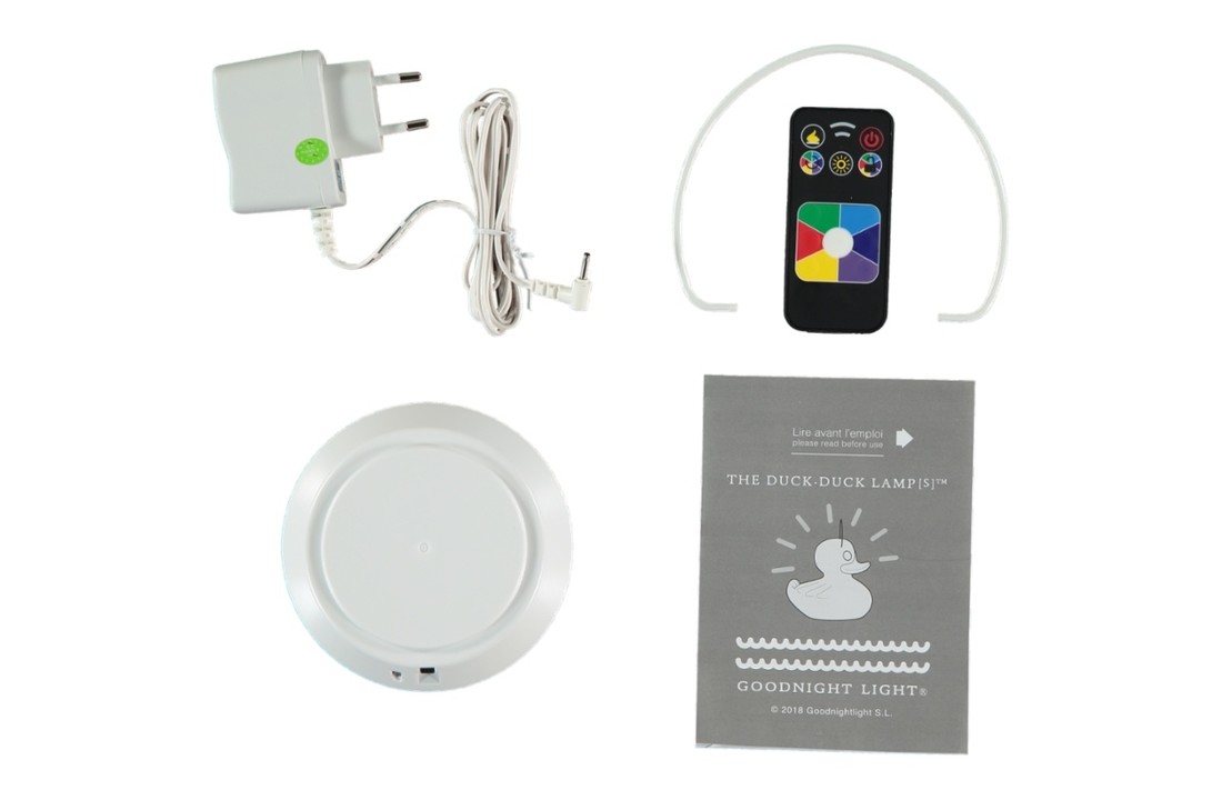 Duck Duck Lampe S blanc