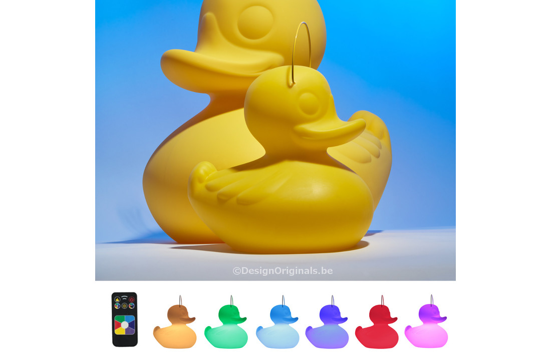 Duck Duck Lamp S geel