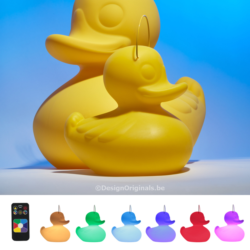 Duck Duck Lamp S geel