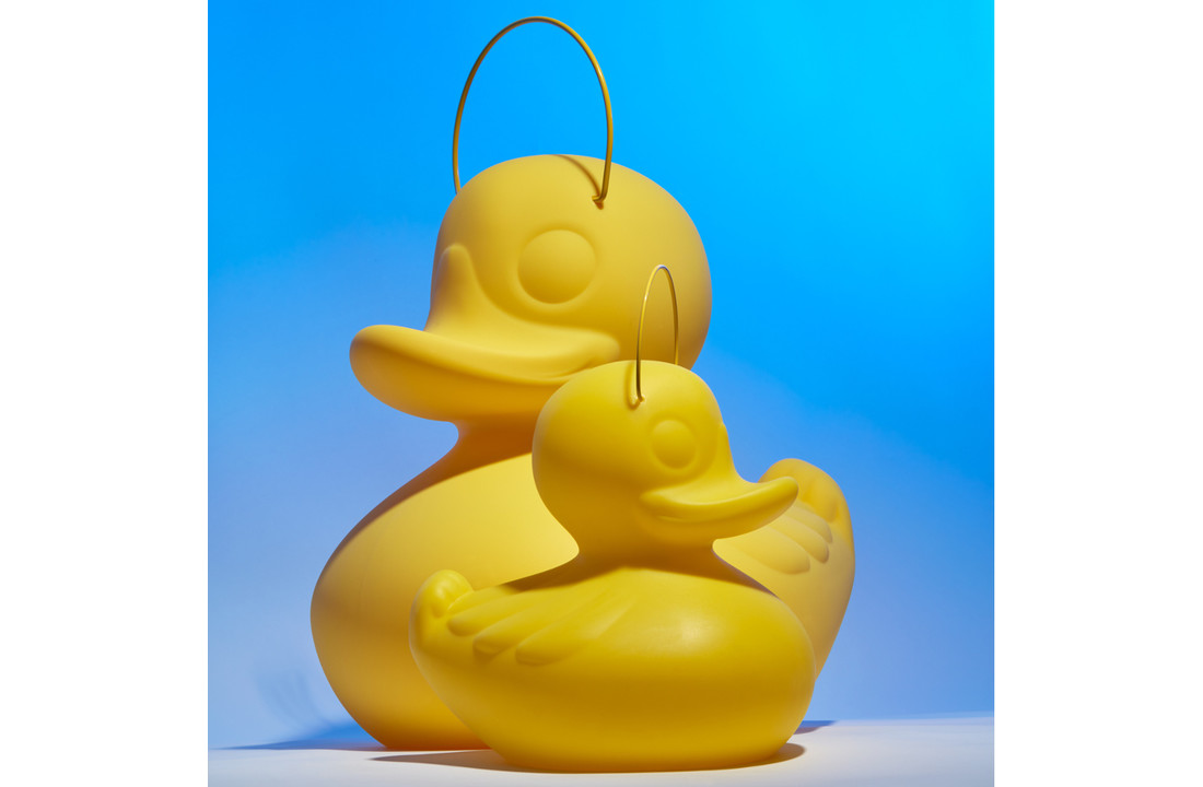 Duck Duck Lamp S geel