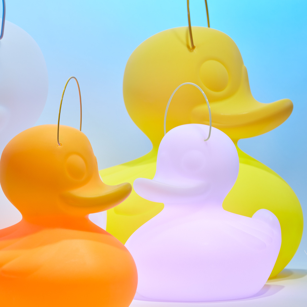 Duck Duck Lamp S geel