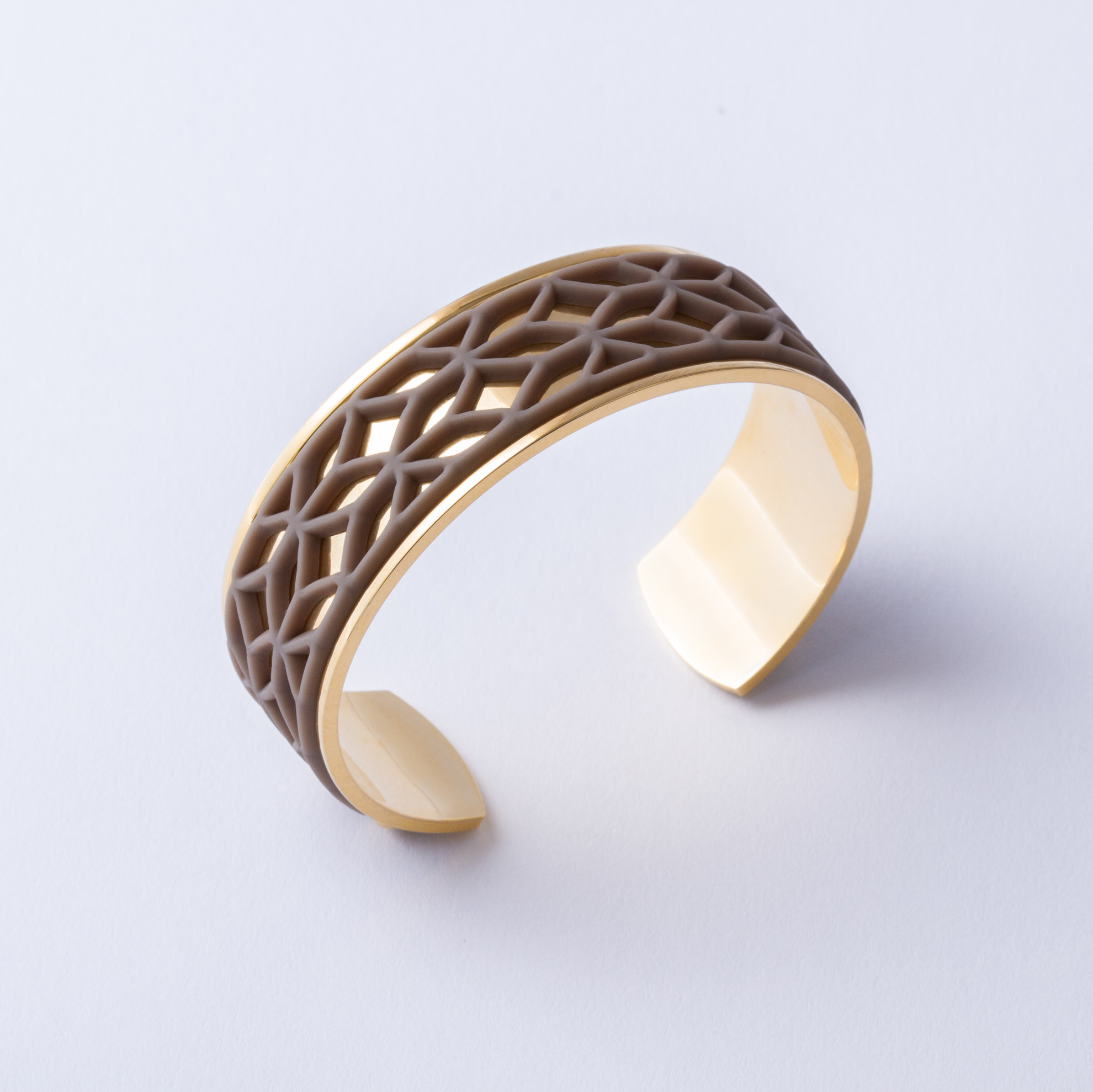 Armband LACE Goud met 3 verwisselbare kleuren
