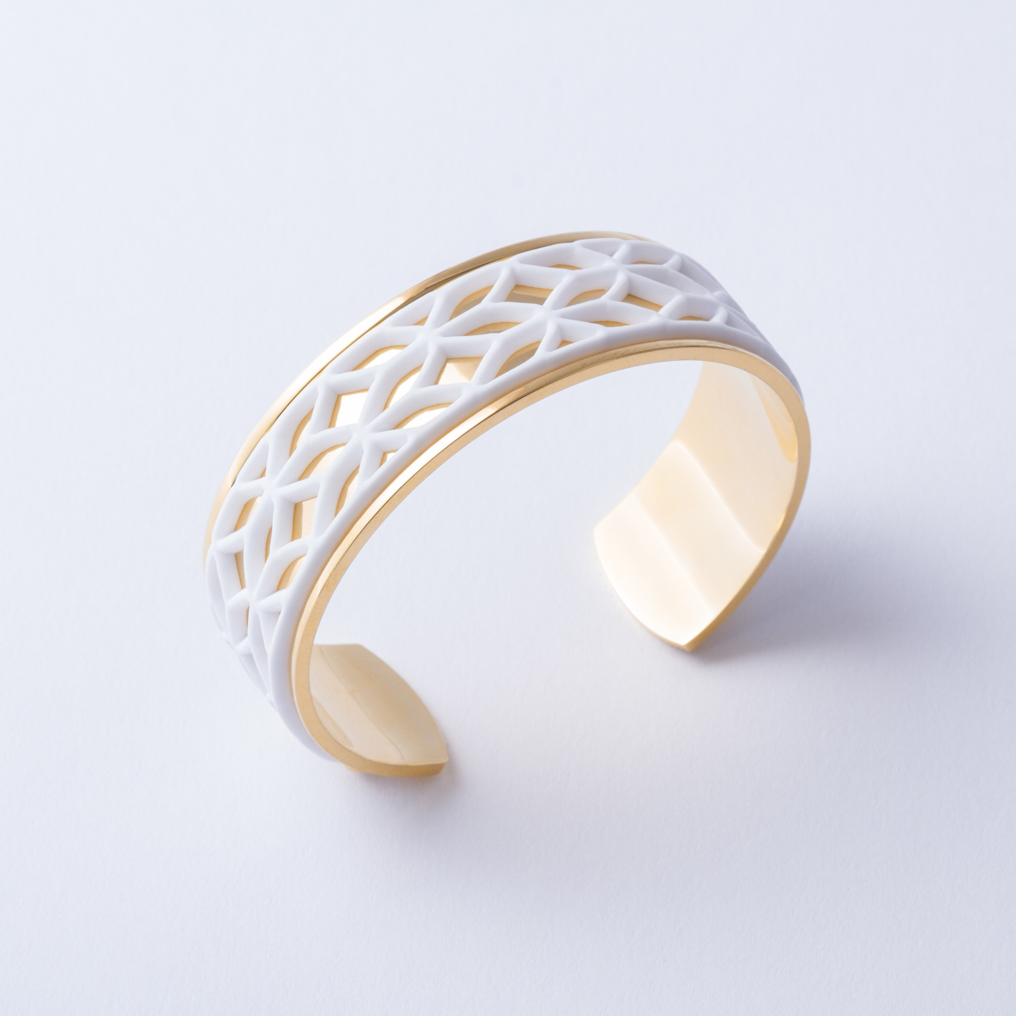 Armband LACE Goud met 3 verwisselbare kleuren