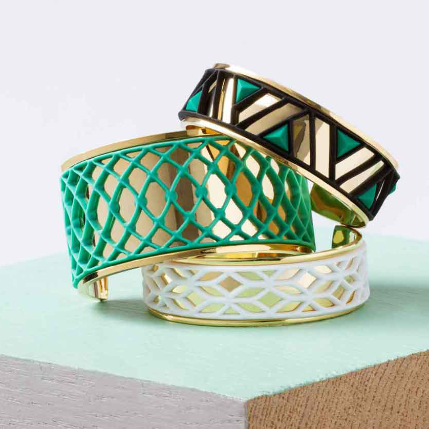 Armband LACE Zilver met 3 verwisselbare kleuren