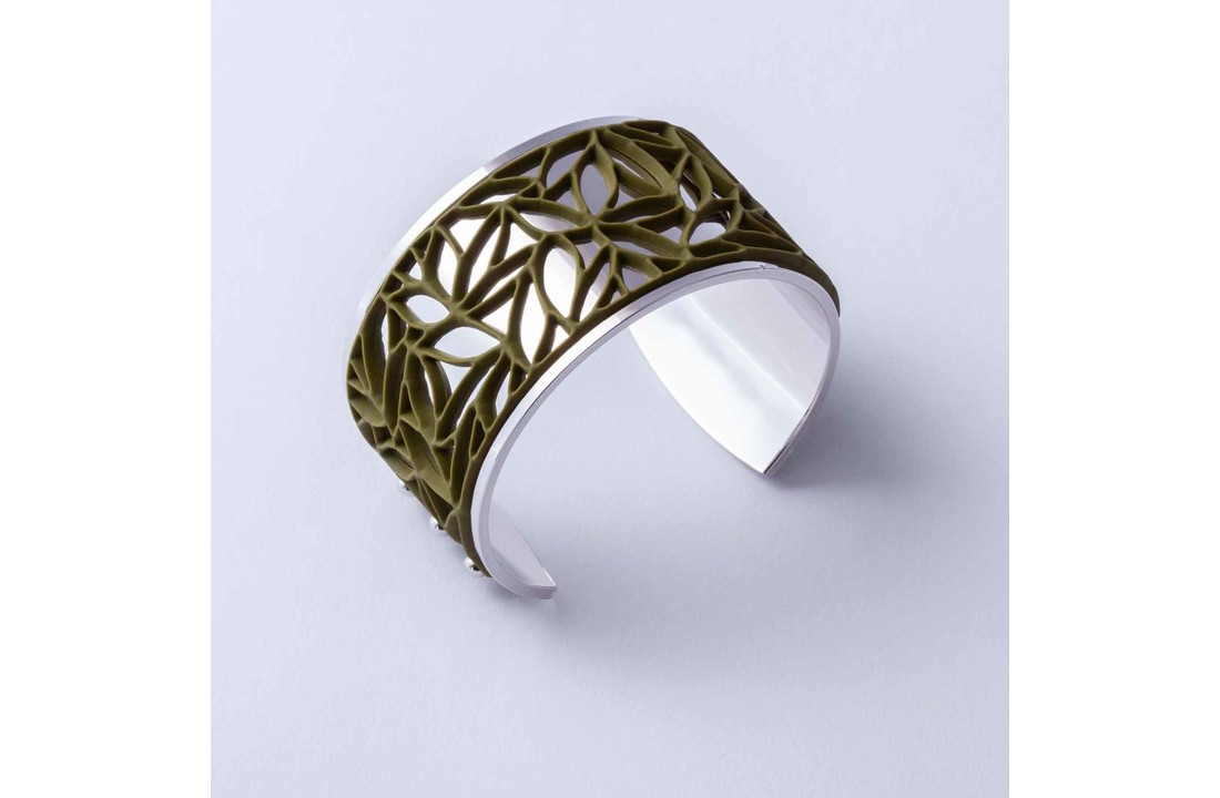 Armband BOTANICAL Zilver met 3 verwisselbare kleuren