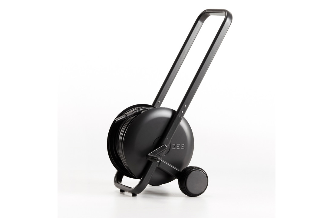 Tasman Tuinslang 50m met Trolley Zwart