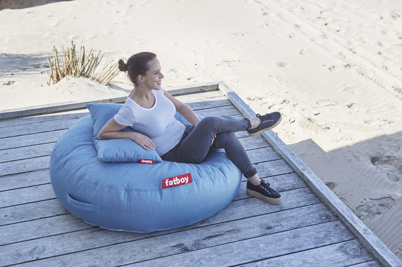 Pupillow Kussen - 66 x 40 cm - Steel Blue