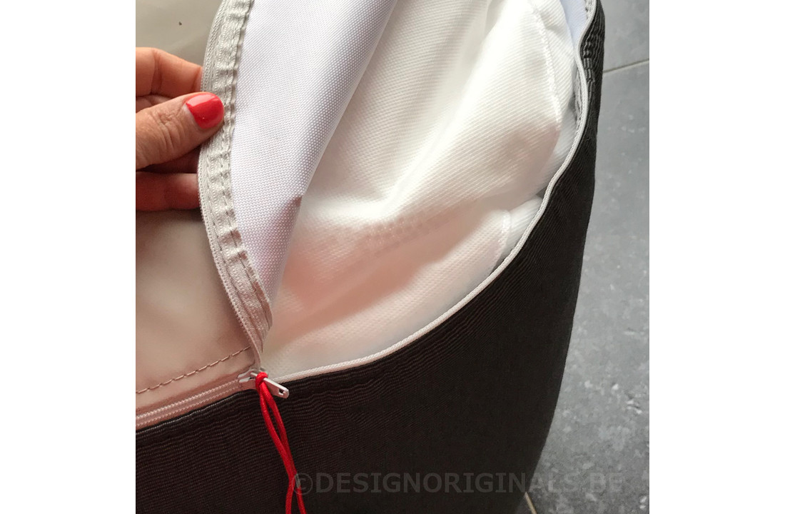 Pouf Point Outdoor Red