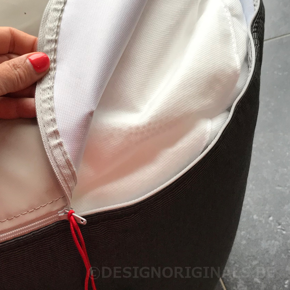 Pouf Point Outdoor Red