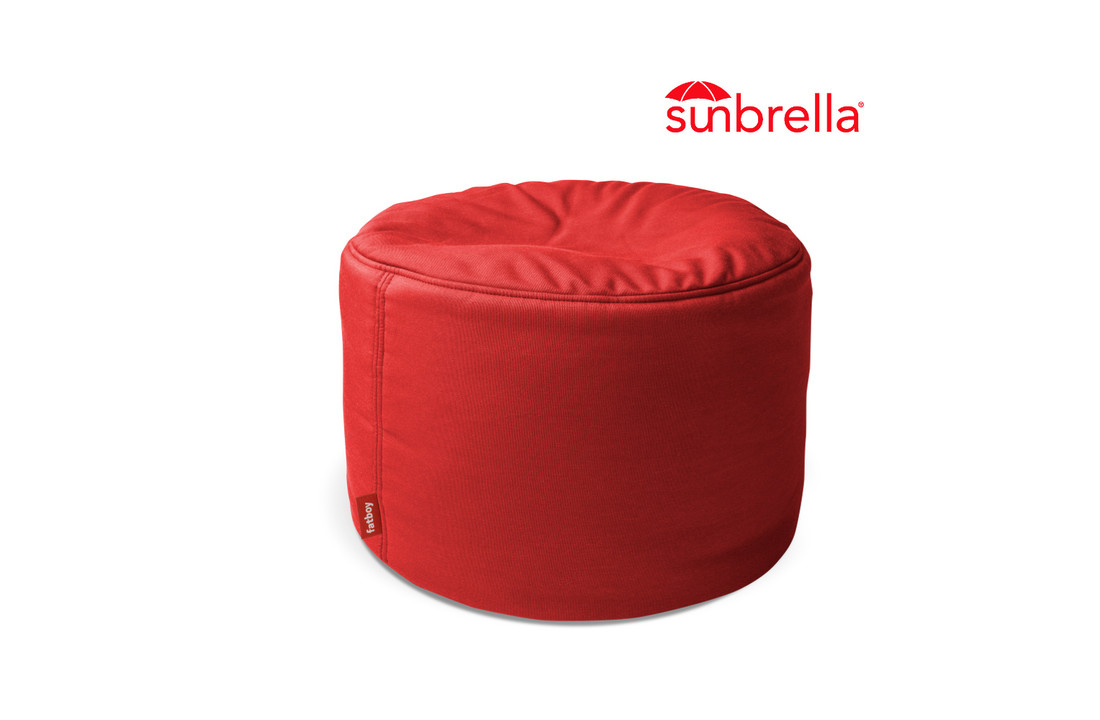 Pouf Point Outdoor Red