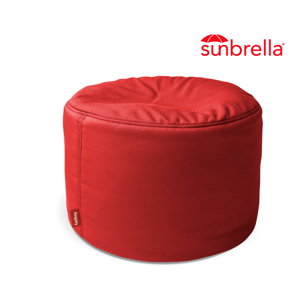 Pouf Point Outdoor Red