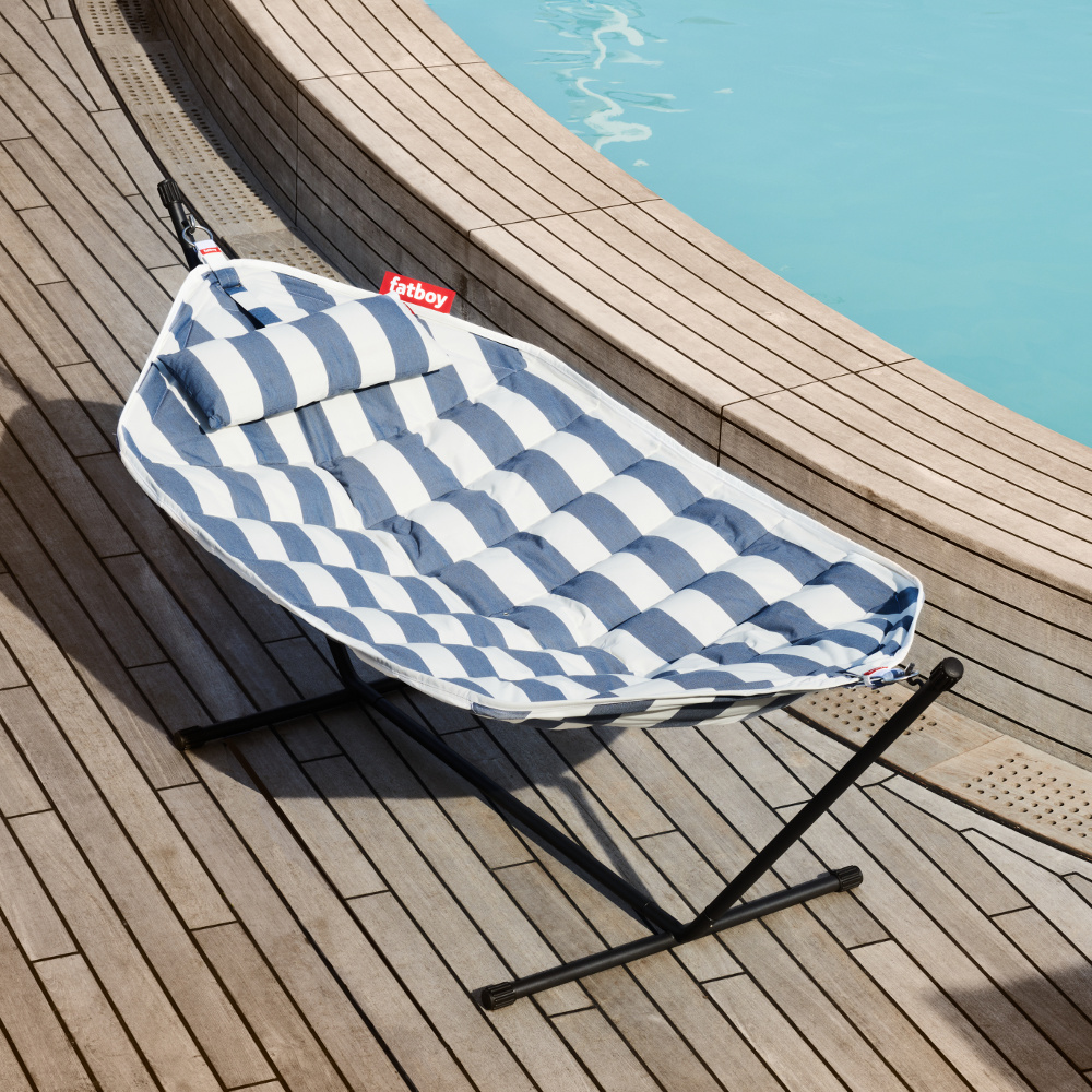 Fatboy Hangmat Superb Stripe Ocean Blue (Olefin)
