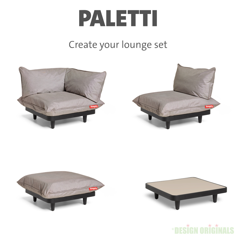 Fatboy Paletti Seat | Stripe Ocean Blue
