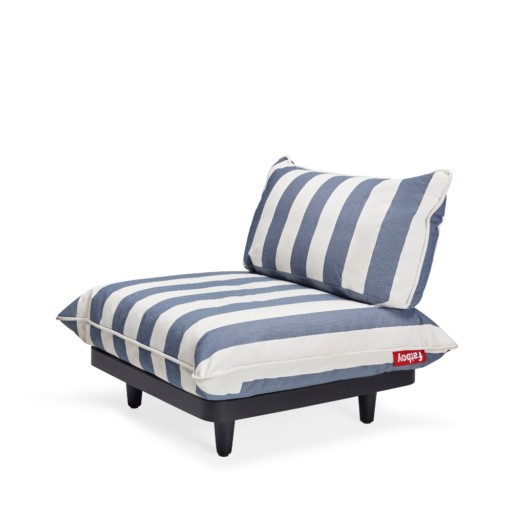 Fatboy Paletti Seat | Stripe Ocean Blue