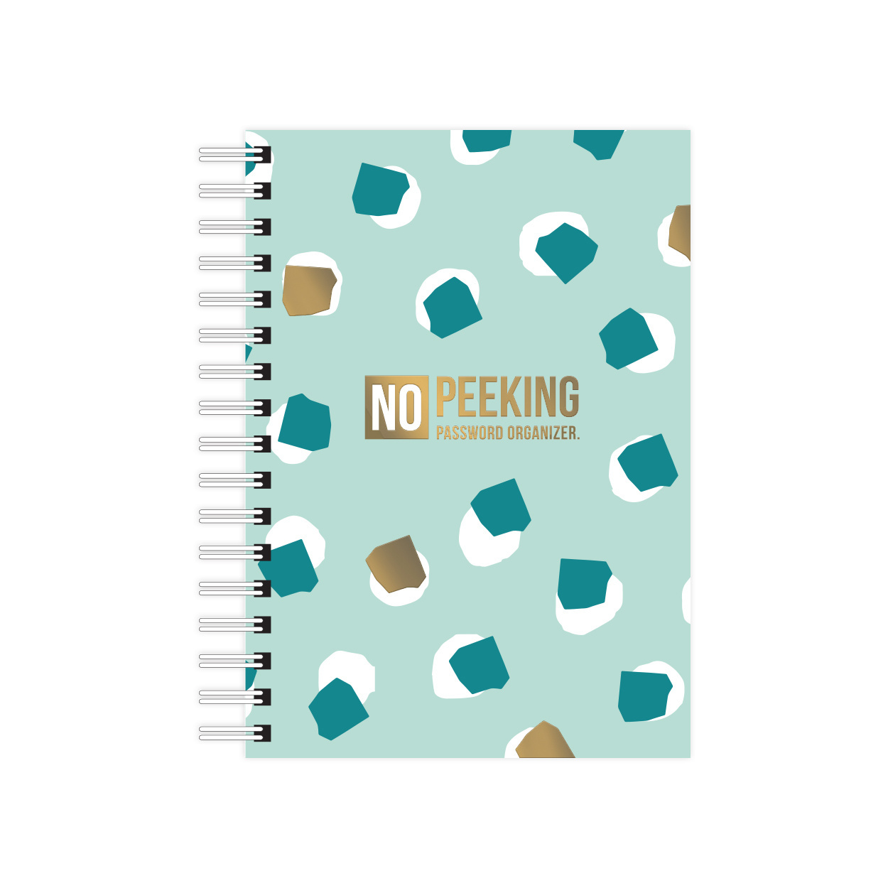 A6 Notebook No Peeking - Password organizer