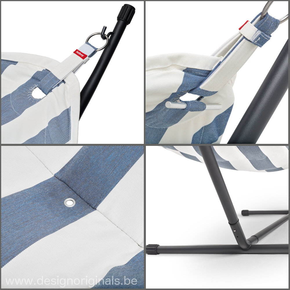 Fatboy Hangmat Superb Stripe Ocean Blue (Olefin)