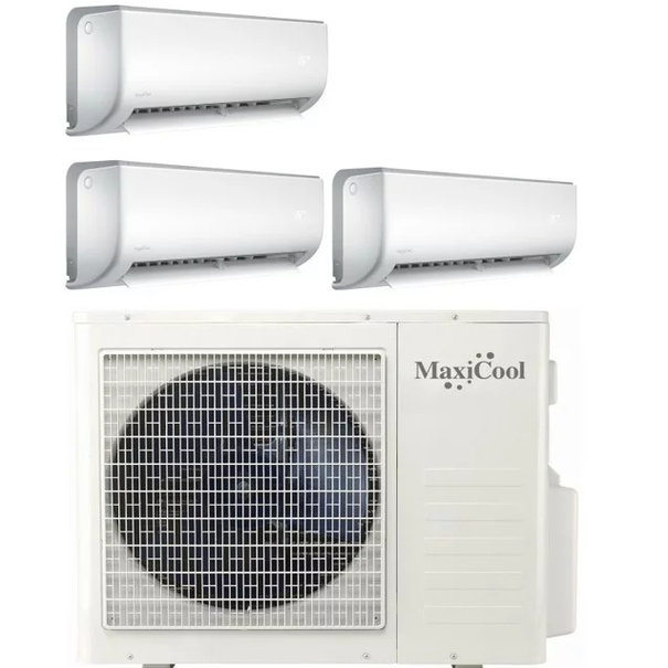 Maxicool MaxiCool AURORA Dreifach-Split-Klimaanlage R32 2 x 2,5 + 1 x 3,5 kW Set