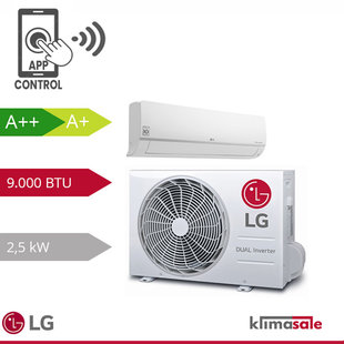 LG Standard Plus Smart Inverter Klimaanlage R32 2,5 kW Set