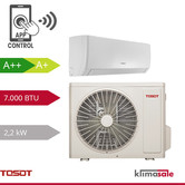 Tosot PULAR von GREE Einzel-Split-Klimagerät R32 2,2 kW Set