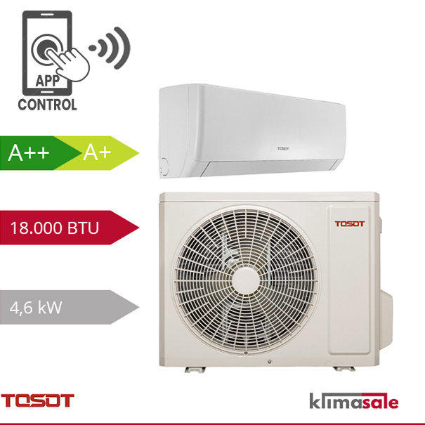 Tosot Tosot PULAR von GREE Einzel-Split-Klimagerät R32 5,0 kW Set