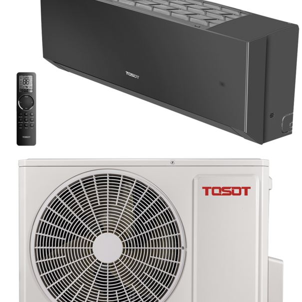 Tosot Wi-Fi Clivia 3,5kW R32 Black Design Inverter Set