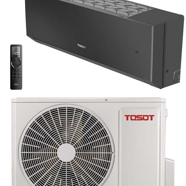 Tosot Wi-Fi Clivia 7,7kW R32 Black Design Inverter Set
