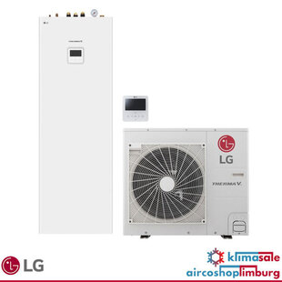 LG IWT HU071MR 7.0kW Wärmepumpenset mit integriertem Boiler, 230V