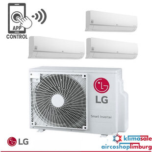LG Triple Split Klimaanlage MU3R19-090909 R32 3 x 2,5 kW Set