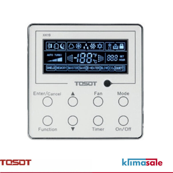Tosot Tosot by GREE Klimagerät Innengerät Multi Kanal R32 2,5 kW