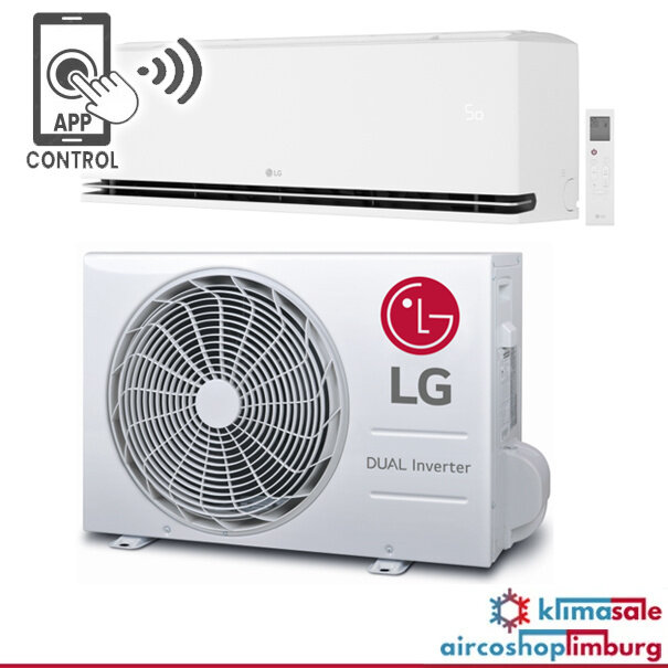 LG WiFi Dualcool Deluxe 5,0kW Dual Inverter set