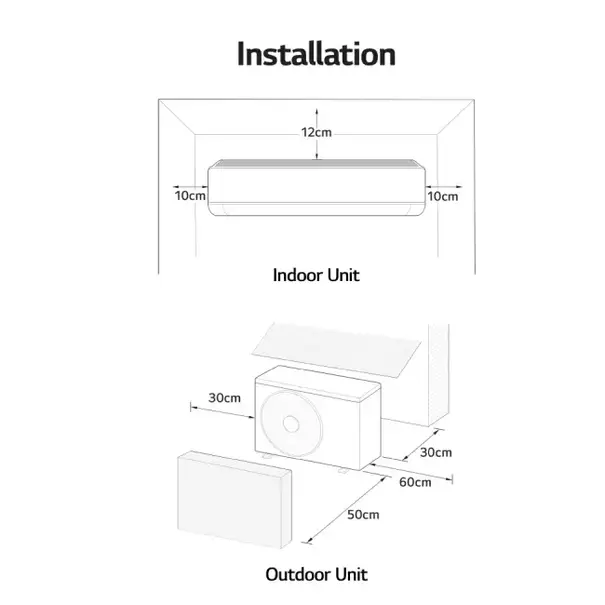 LG LG Dualcool 7kW Deluxe Dual Inverter Set