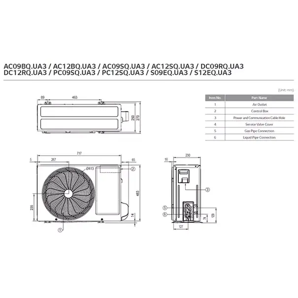 LG LG Standard Plus Smart Inverter Klimaanlage 3,5 kW Set