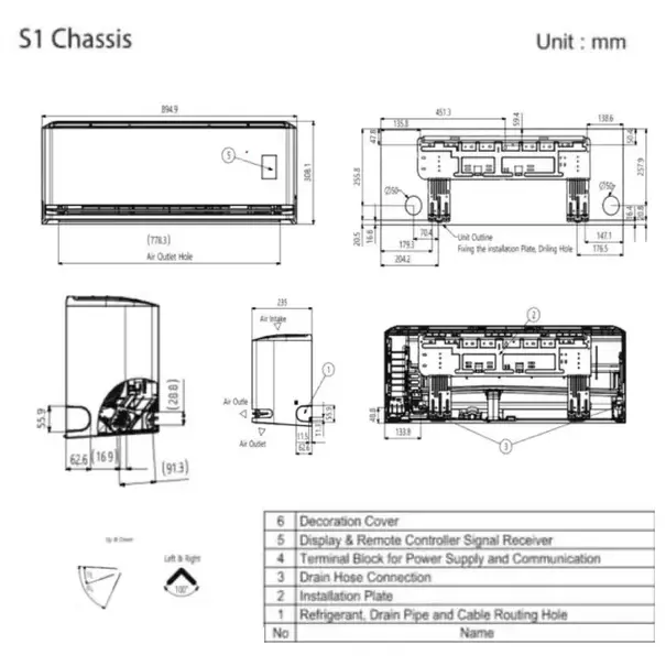 LG WiFi Dualcool Premium 3,5kW Dual Inverter set